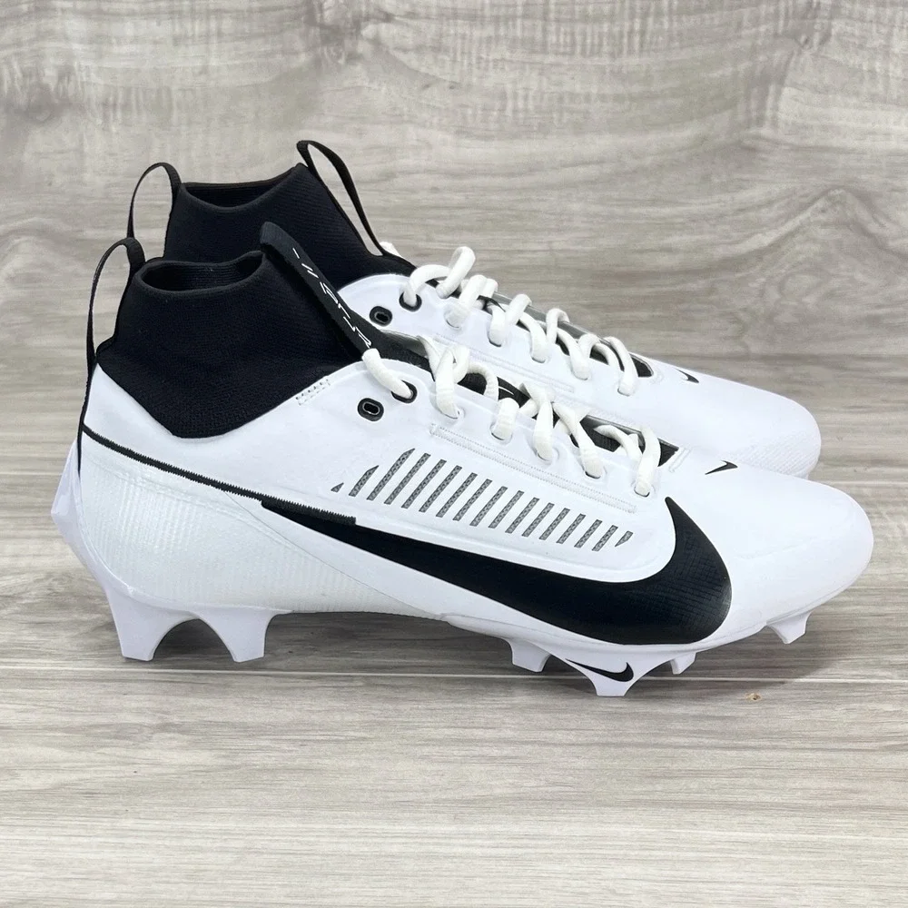 Nike Vapor Edge Pro 360 2 Mens Size 13.5 Promo White Football Cleats FN7759-100